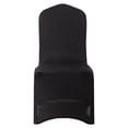 thumbnail image 2 of 10-Pack Black Spandex Chair Covers 250gsm - by Chivari, 2 of 6