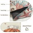 thumbnail image 6 of Large Area Rugs for Living Room Bedroom, Brown Turtle Coastal 8'x10' Rug Washable Carpet Runner Indoor Outdoor, Summer Beach Nautical Coral Shells Starfish Non Slip Floor Mats Rug for Kitchen, Patio, 6 of 8