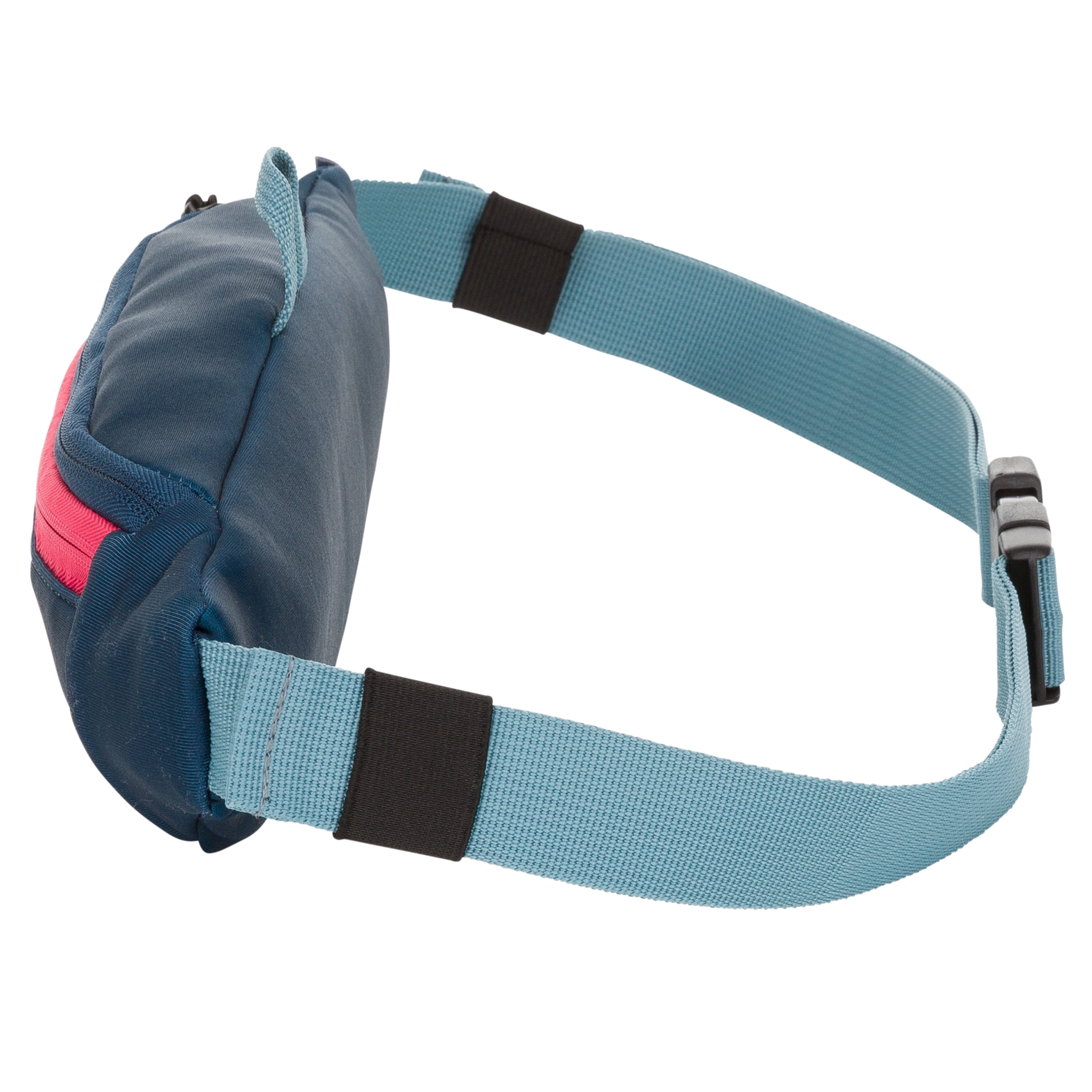 Athletic Works 1 L Pond Blue Versatile Fanny on Waist pack, Unisex, Polyester Zipper, Running Belt