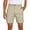 Sand Khaki, variant on PULI Men's Golf Dress Shorts Flat Front Hybrid 7 Inch Lightweight Quick Dry Chino Casual with Pockets
