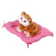 thumbnail image 2 of Super Cute Mini Simulation Sounding Sitting Kittens Cats Plush Toys Doll Christmas Gift Yellow, 2 of 5