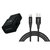 Type-C Fast Home Charger for Samsung Galaxy S24 Ultra/Plus - 6ft USB Cable Quick Power Adapter Travel