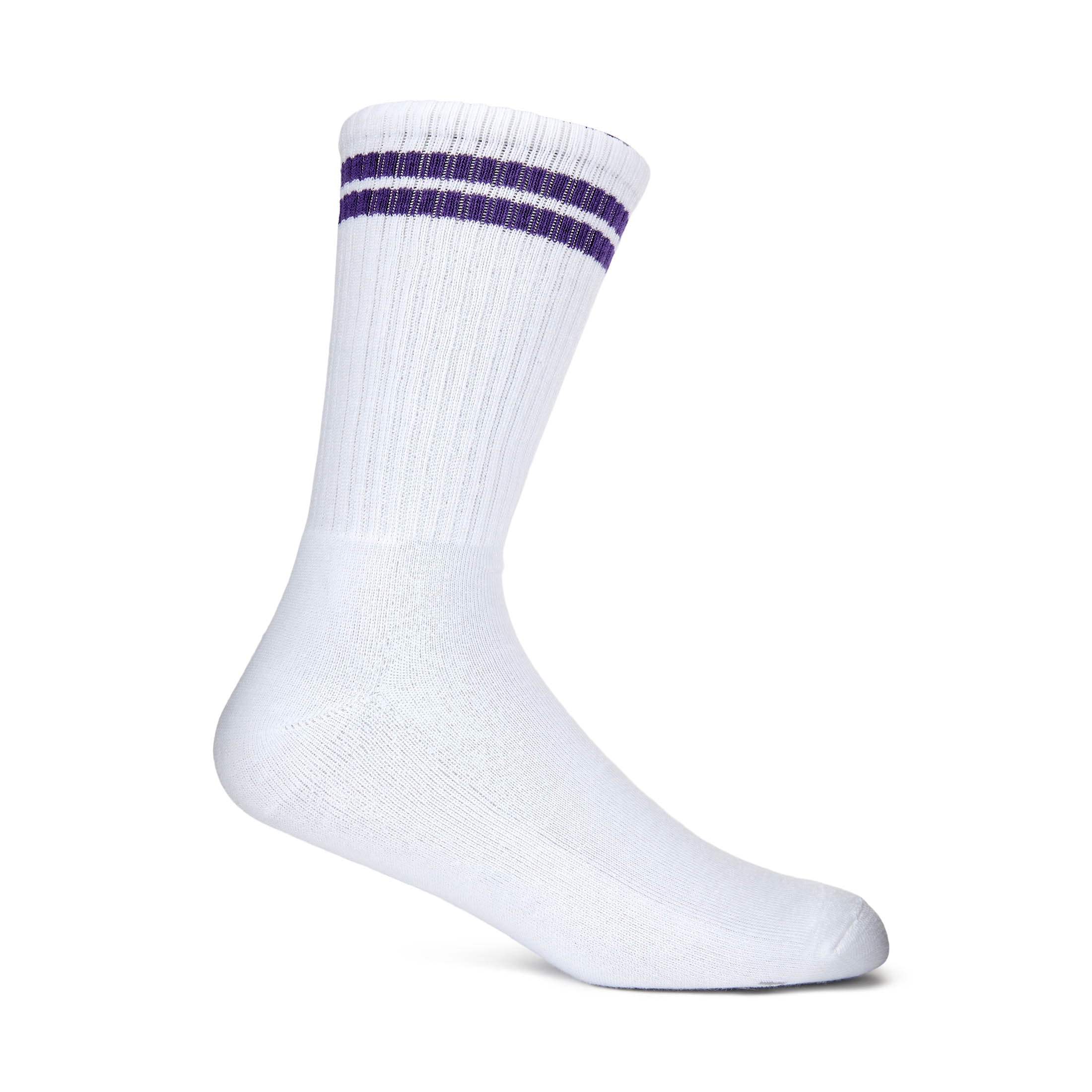 Fruit of the Loom Mens Gameday Crew Socks, 3-Pack, Sock Sizes 6-12