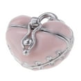 thumbnail image 3 of EHJRE Love Heart Enamel Locket Casket Cremation Keepsake Urn Pendant Pink, 3 of 8