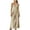 Khaki, variant on Tqcoqu Womens Summer Straps One Shoulder High Waist Dressy Casual Wide Leg Linen Jumpsuit Beach Travel Outfit,Beige,Women's S-XL
