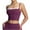 Purple, variant on AherBiu Workout Tank Tops for Women Spaghetti Strap Low Cut Cropped Top Athletic Yoga Shirts Camisole