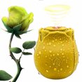 thumbnail image 4 of Vibrador de succión del clítoris Masajeador vaginal portátil Mujer Juguete sexual (Amarillo A) Likrtyny Cuidado Belleza, 4 of 8