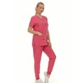 thumbnail image 2 of BenBen Scrub Sets for Women with Pocket Nursing Medical Uniforms Stretch, 2 of 3