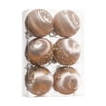 thumbnail image 4 of 6x Bolas de Navidad Macarena irrompibles con Purpurina 6cm, 4 of 8