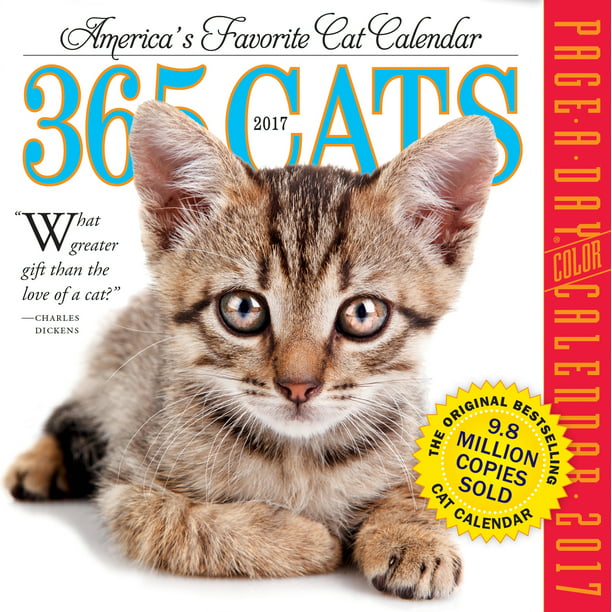 365 Cats PageADay Calendar 2017