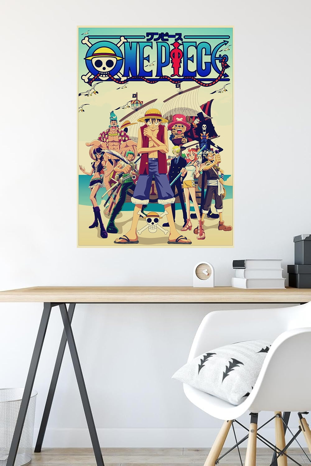 One Piece Poster Wall Poster, Anime Poster 11.8 X 16.5 In, Kraft