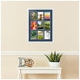 thumbnail image 2 of ArtToFrames Collage Photo Picture Frame with 9 - 4x6 Openings, Framed in White with Midnight Blue and Black Mats (CDM-3966-213), 2 of 8
