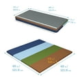 thumbnail image 2 of ECR4Kids SoftZone 4-Section Rainbow Runway Activity Mat, Folding Playmat, Earthtone, 2 of 9