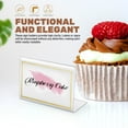 thumbnail image 3 of WRITWAA 30Pcs Transparent Acrylic Sign Holders for Retail and Restaurant Use, 3 of 8