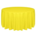 thumbnail image 1 of Ultimate Textile Faux Burlap - Havana 114-Inch Round Tablecloth, 1 of 3