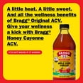thumbnail image 2 of Bragg Organic Apple Cider Vinegar Cleanse with the Mother, Raw and Unfiltered, 16 fl oz, 2 of 7