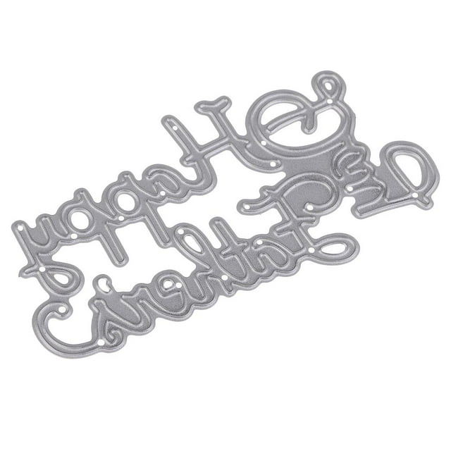 Troqueles de Corte,Hecho de material acero a Carbono,para Decoración de Tarjeta de Papel, HAPPY FATHERS DAY