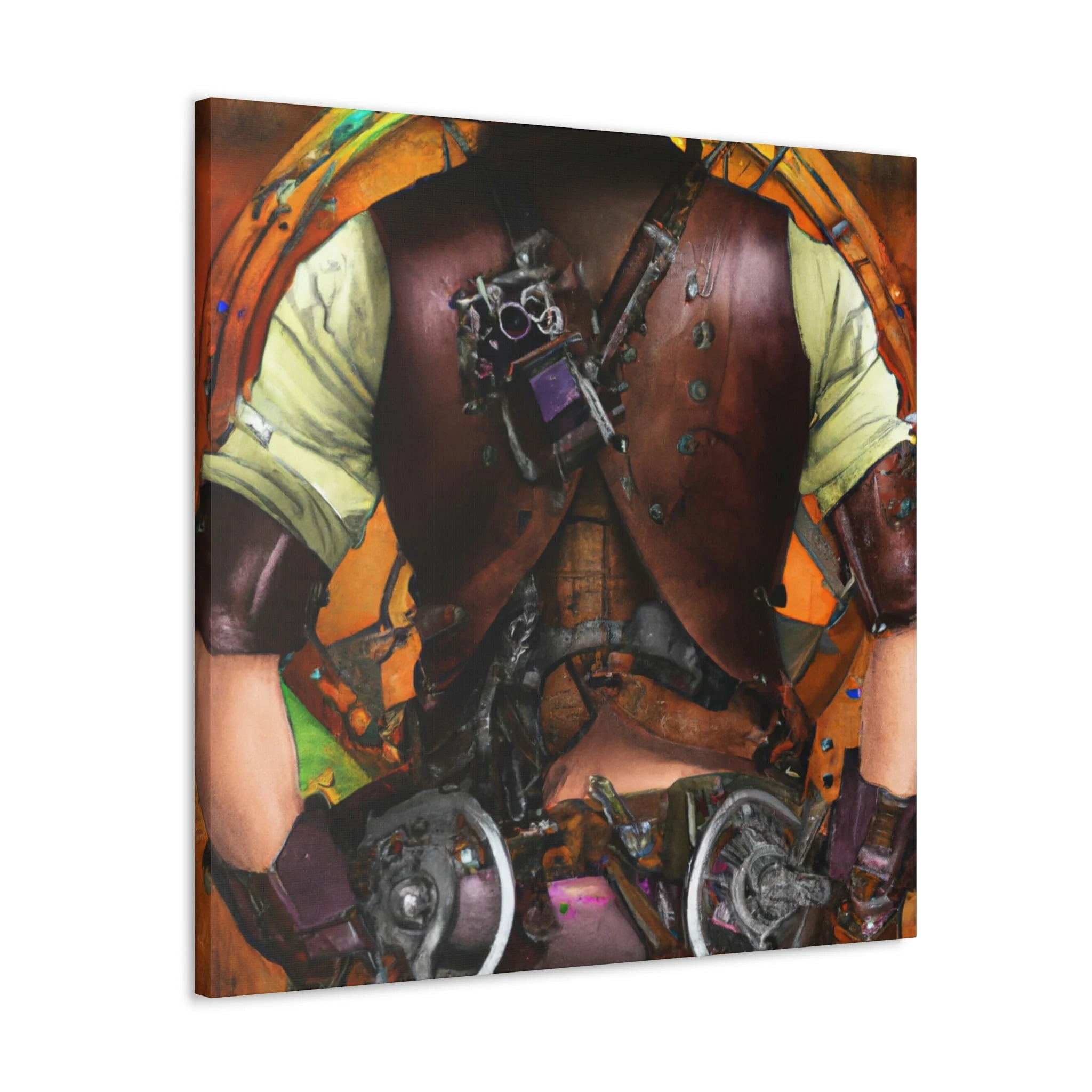 Leather Holster Mechanism - Canvas