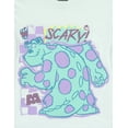 thumbnail image 5 of Disney Monsters Inc. Big Girls' 2-Piece T-Shirt and Shorts Set Sulley and Mike Mint, 5 of 7