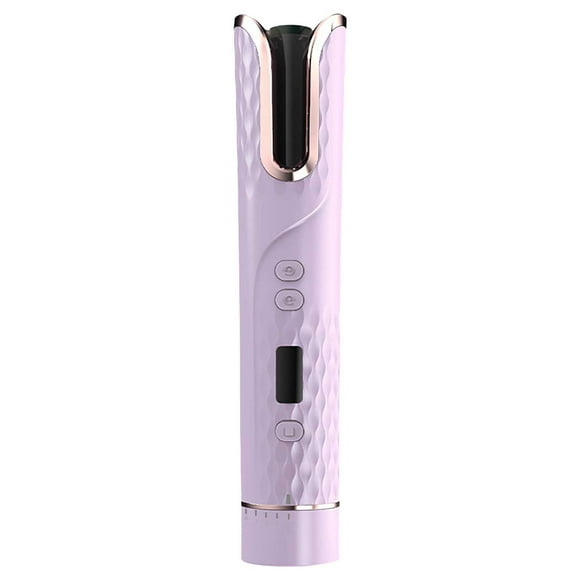 FcBaudy Curling Iron, Hot Tools Curling Iron Portable Fully Automatic Hair Curler Multi-function Rechargeable Hair Curler Travel Home Portable USB Wireless Model curler curler