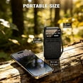 thumbnail image 3 of Portable Radio AM FM,Mini Tansistor Radio,Pocket Radio with Flashlight,Tuning Knob,TF Card Slot,Headphone Jack, 3AA Battery Operated or Plug in Wall,Compact Personal Radio for Gift,Family,Elder,Black, 3 of 7