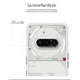thumbnail image 2 of Smartphone Nothing Phone (3a) 12 GB de RAM 256 GB de ROM azul, 2 of 3