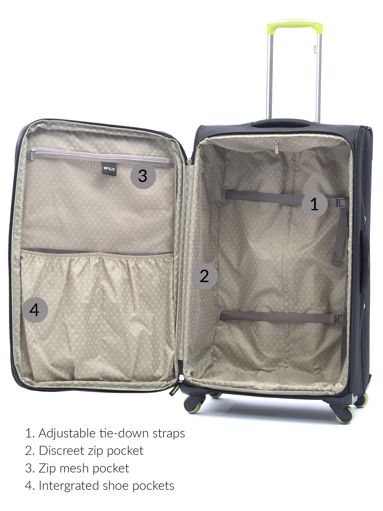 iFLY Softside Luggage Accent 28