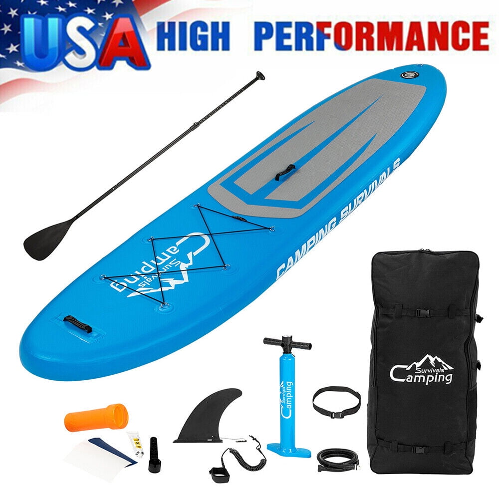 Clearance! 11 ft Inflatable Stand Up Paddle Board with SUP Accessories