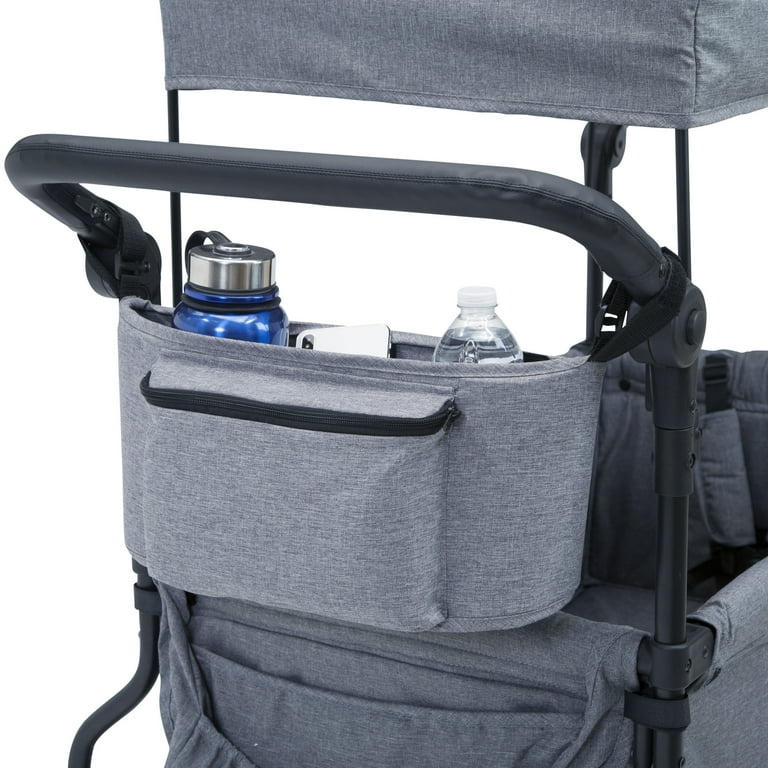 Jeep Parent Organizer for Wrangler Stroller Wagon by Delta Children Works with Jeep Wrangler Stroller Wagon 60001 Grey