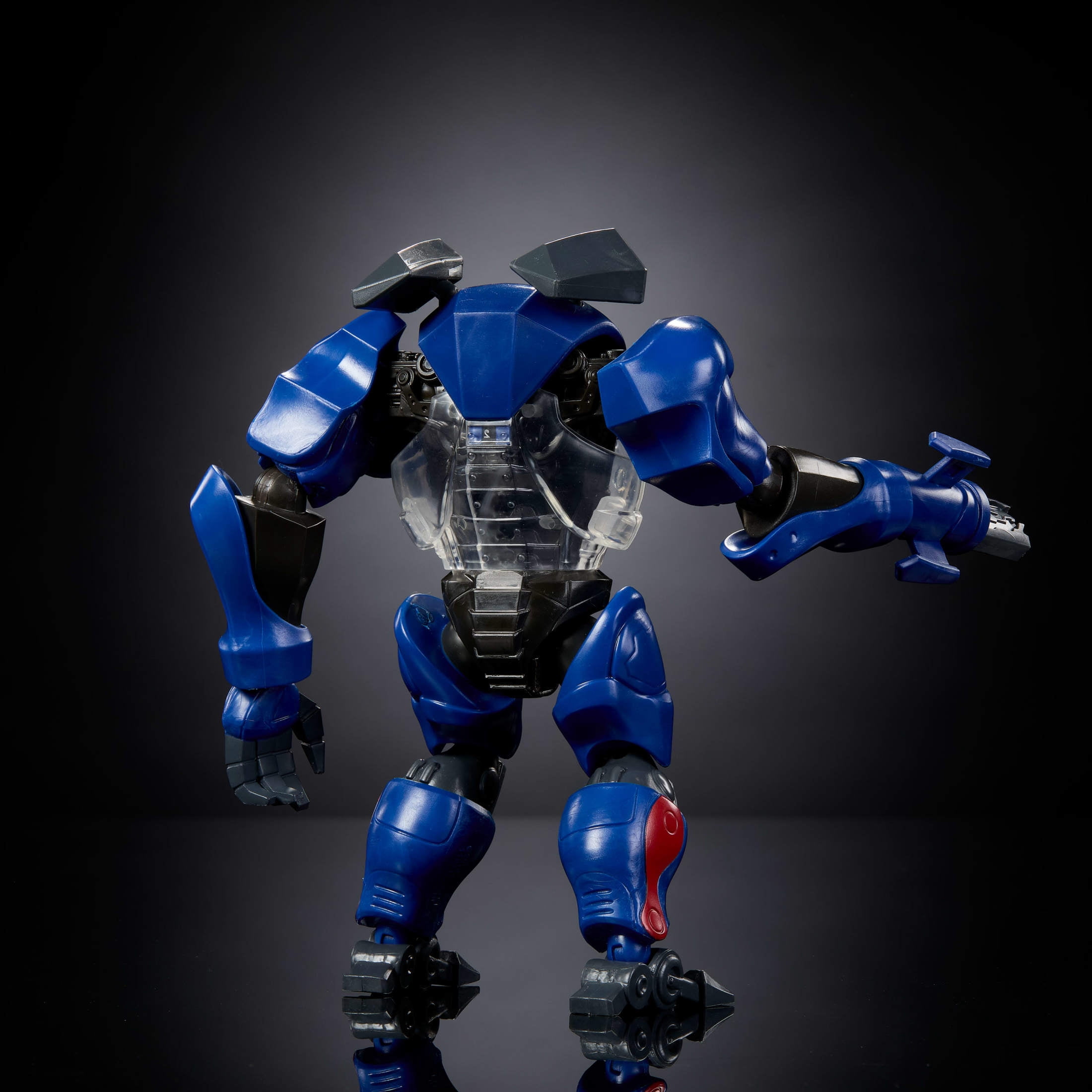 Masters of the Universe 2026 Movie Origins Deluxe Roboto Action Figure Toy, Mechanical Warrior