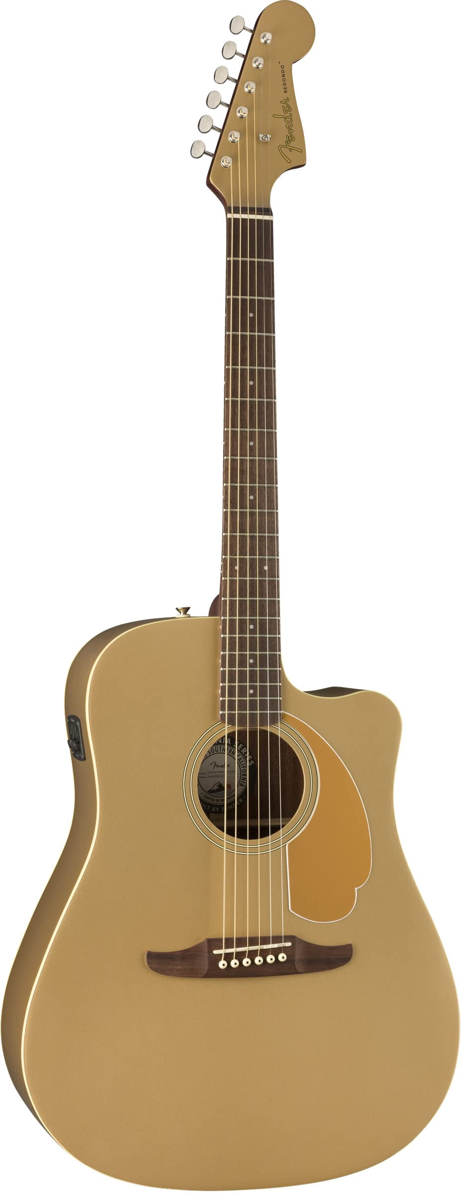 Fender Redondo Player Acoustic-Electric Guitar - Bronze Satin w/ Gig Bag