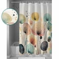 thumbnail image 3 of 72x78 Inch Shower Curtain Vintage Spring Floral Bathroom Decor Waterproof Fabric Bathtub Bath Curtains Decorative Summer Botanical Abstract Art Extra Long Shower Curtain Set with Hooks, 3 of 6