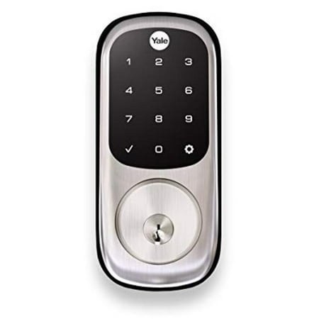 Yale Home YRD226 Assure Lock Touchscreen Deadbolt - Door lock - Key Electronic - Smart Lock - 5 Pins - Touch Keypad - Wi-Fi - Satin Nickel
