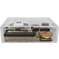thumbnail image 6 of Sorbus Interlocking Acrylic Scoop Drawers for Makeup, Jewelry & Cosmetics Storage, X-Large Clear, 6 of 6
