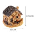 thumbnail image 2 of House Figurines Micro Landscape Mini Houses Set Tiny Resin Stone Cottage Houses for Terrarium Fairy Garden Diorama Ornament DIY Craft Decoration, 2 of 2
