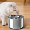 thumbnail image 5 of Distributeur d'Eau pour Chat, Distributeur d'Eau Automatique en Acier Inoxydable pour Animaux, Convient aux Chats et aux Chiens, Plusieurs Animaux, 5 of 5