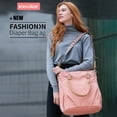 thumbnail image 4 of Bolso de hombro único Insular 10084 Bolsa de pañales multifuncional Mochila impermeable de nailon para bebé con 9 bolsillos independientes Diseño de compartimento interno Ligero y portátil, 4 of 8