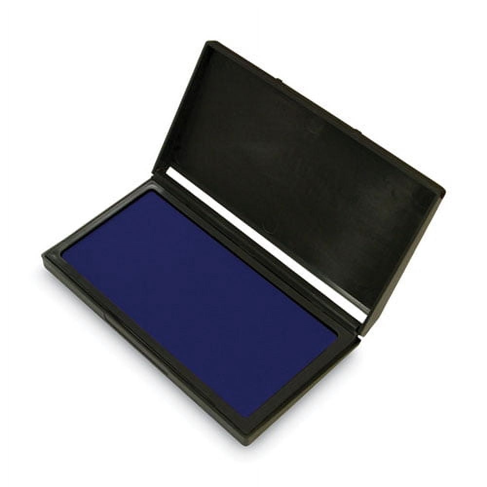 Microgel Stamp Pad for 2000 PLUS, 6.17" x 3.13", Blue | Bundle of 10 Each