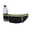Black, variant on Adjustable Outdoor Sports Waist Pack with Water Bottle Holder and Reflective Strip, Large Capacity Water-Resistant Fanny Bag for Running, Hiking and Travel