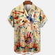 thumbnail image 3 of Camisetas de verano para hombre con la bandera de Estados Unidos y la Estatua de la Libertad, camisa hawaiana de gran tamaño con estampado 3D, ropa para hombre, camisetas con solapa, 3 of 5