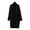 Black, variant on AOOCHASLIY 2023 Women Winter Coat Fashion Women Casual Long Sleeve Casual Solid Long Coat Cardigan Blouse