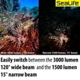 thumbnail image 3 of Luz subacuática SeaLife Sea Dragon 3000SF de doble haz, 3 of 7