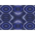 thumbnail image 1 of Ahgly Company Indoor Rectangle Patterned Denim Dark Blue Area Rugs, 6' x 9', 1 of 6