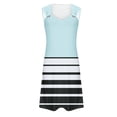 thumbnail image 4 of Yuzhih Sundresses for Women Summer Beach Vacation Tunic Dresses Scoop Neck Sleeveless Dresses, 4 of 5