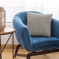 thumbnail image 5 of Plutus Brands Blue Plutus Rocks Dot Luxury Throw Pillow 20 in x 20in, Double Sided 20" x 20", 5 of 8