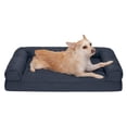thumbnail image 1 of Furhaven Cama ortopédica para perros medianos y pequeños con refuerzos extraíbles y funda lavable, para perros de hasta 35 libras - Sofá acolchado - Gris hierro, mediano, 1 of 5