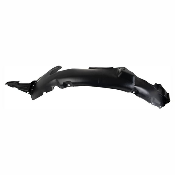 TRQ Front Left Inner Fender Liner Black Drivers Side Fits Select 2007-2010 Hyundai Elantra HY1250112