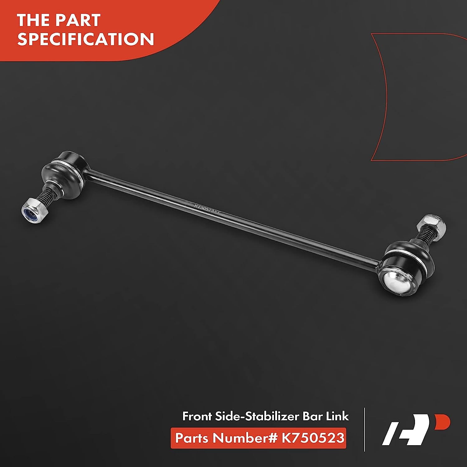 A-Premium 2Pcs Front Sway Bar Link Stabilizer Link Kit Compatible with Hyundai Elantra 11-16, Accent 12-22, Tucson 14-21 & Kia Soul 14-19, Forte 14-18, Sportage 14-21, Forte5 14-18, Rio 12-21