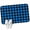 Blue Black, variant on Runner Rug 2.62'x5.25', Black White Plaid Non Slip Backing Floor Mats Soft Area Rugs, Absorbent Muddy Dirt Trapping Carpet for Entryway Hallway Kitchen Bedroom Modern Simple Buffalo Check Gingham