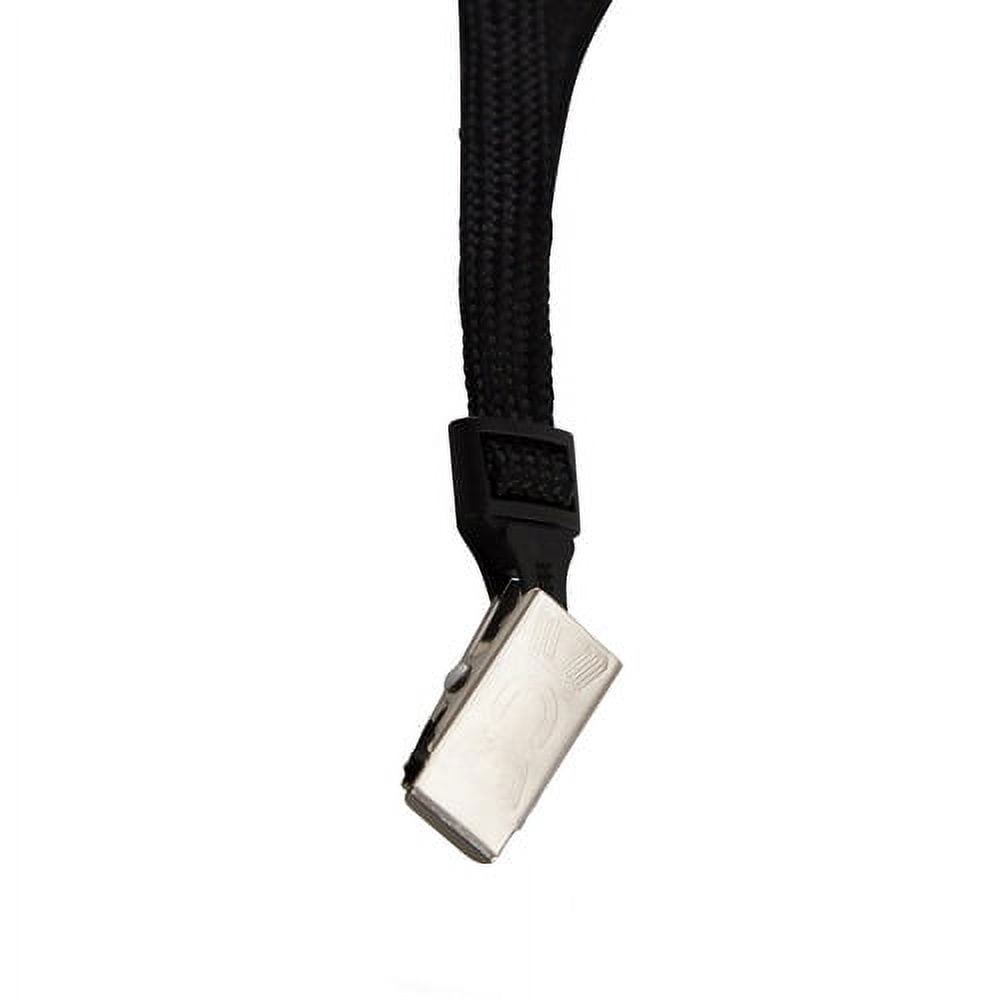 SICURIX, BAU65524, Safety Breakaway Lanyard, 12 / Pack, Black